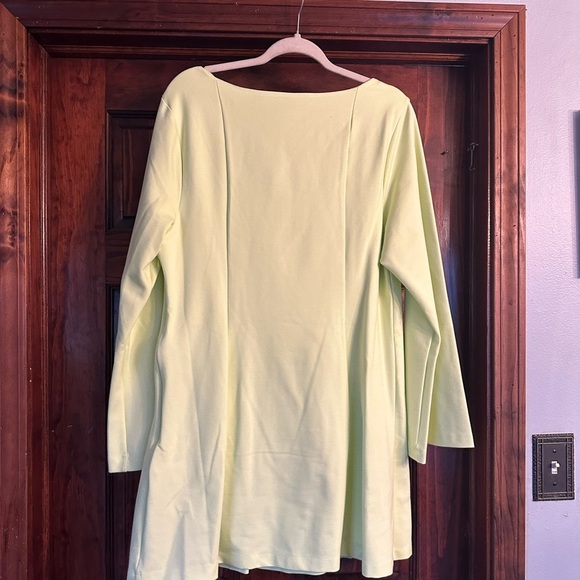 Light Yellow Long Sleeve Dress by Maeve - Picture 4 of 6